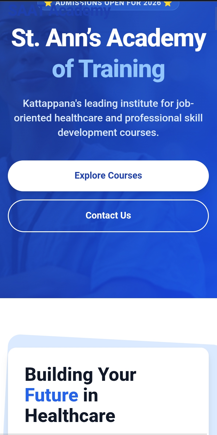 SAAT Academy Project